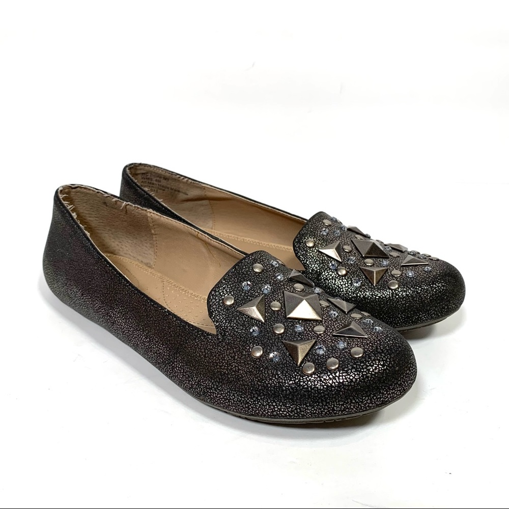 Kenneth Cole Reaction Studded Loafers Size 8